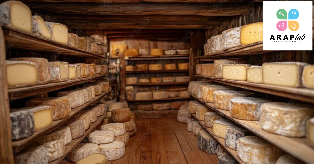 Foto stagionatura formaggio