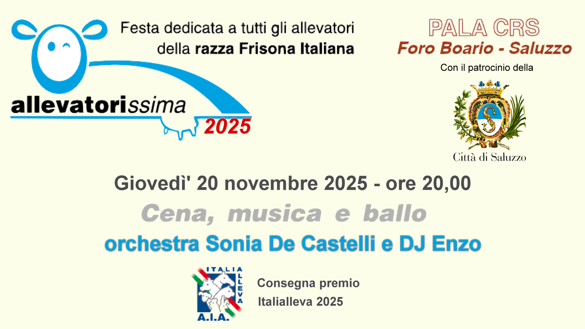 Biglietto Allevatorissima 2025 ok