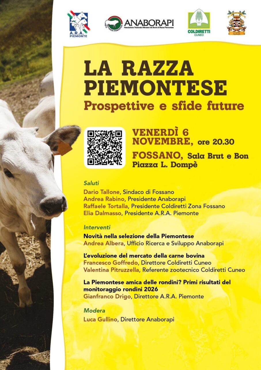 CONVEGNO La razza piemontese - LOCANDINA